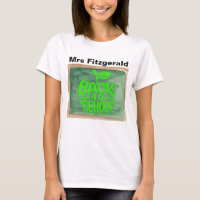 Terug naar School Docenten schoolbord Groene Appel