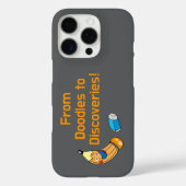 Terug naar school Doodles en ontdekking Case-Mate iPhone Case (Achterkant)