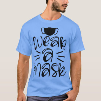 Terug naar school - draag een masker t-shirt