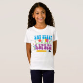 Terug naar school Eat Sleep School Herhaal T-shirt (Voorkant volledig)