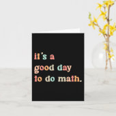 Terug naar school: een goede dag om Wiskunde docen Kaart (Gele Bloem)