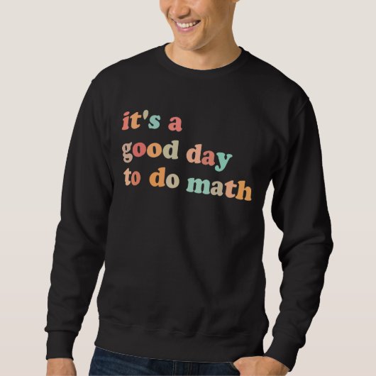 Terug naar school: een goede dag om Wiskunde Kinde Trui (Voorkant)