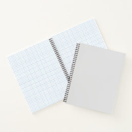 Terug Naar School Eenvoudig Lichtgrijs Authority® Notitieboek