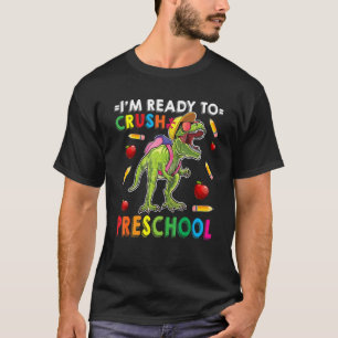 Terug naar school eerdaagse schoolreis voorschools t-shirt