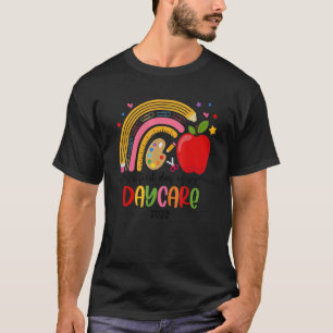 Terug naar school eerste dag kinderdagverblijf sch t-shirt