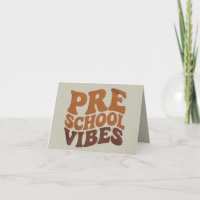 Terug naar school eerste dag Pre-K Hippie