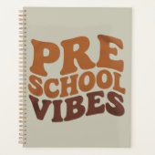 Terug naar school eerste dag Pre-K Hippie Planner (Voorkant)