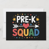 Terug naar school Eerste dag van de kleuterschool Kaart (Voorkant)