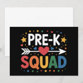 Terug naar school Eerste dag van de kleuterschool Kaart (Voorkant / Achterkant)