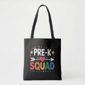 Terug naar school Eerste dag van de kleuterschool Tote Bag (Voorkant)