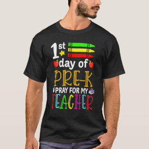 Terug naar school eerste dag van de prek voor mijn t-shirt