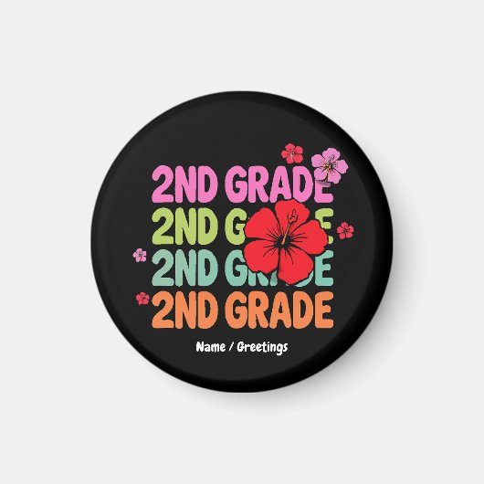 Terug naar school Eerste dag van de tweede klas Sc Magneet (Voorkant)