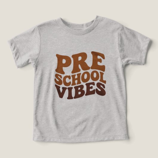 Terug naar school Eerste dag van Pre-K kleuterscho (Design voorkant)