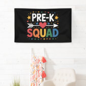 Terug naar school Eerste dag van Pre-K Kleuterscho Spandoek (Insitu)