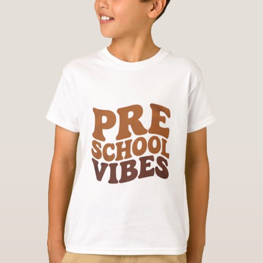 Terug naar school Eerste dag van Pre-K kleuterscho T-shirt (Voorkant)