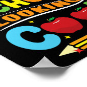 Terug naar school Eerste dag van schoolleraren Kin Poster (Hoek)