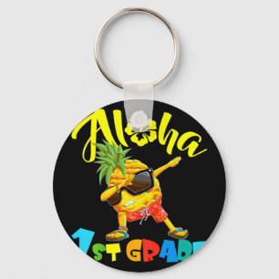 Terug naar school eerste klas cool dabben aloha sleutelhanger