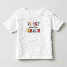 Terug naar school eerste klas droomteam kinder shirts
