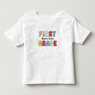 Terug naar school eerste klas droomteam kinder shirts
