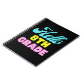 Terug naar school, eerste schooldag notitieboek (Linkerzijde)