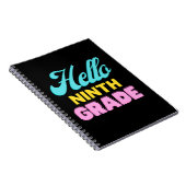 Terug naar school, eerste schooldag notitieboek (Rechterzijde)