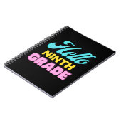 Terug naar school, eerste schooldag notitieboek (Linkerzijde)