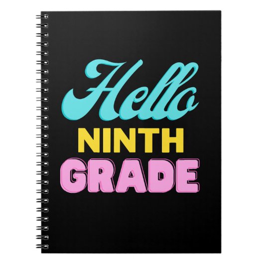 Terug naar school, eerste schooldag notitieboek (Voorkant)