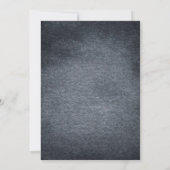 Terug naar school einde van de zomer Party uitnodi Kaart (Achterkant)