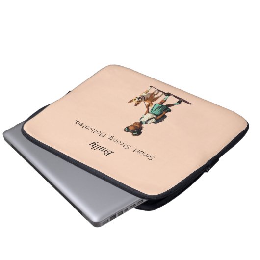 Terug naar School Electronics Bag Laptop Sleeve (Voorkant onderkant)