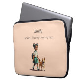 Terug naar School Electronics Bag Laptop Sleeve (Voorkant Links)