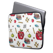 Terug naar School Electronics Bag Laptop Sleeve (Voorkant Links)