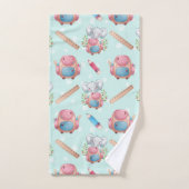 Terug naar School Elephant Pattern Bad Handdoek (Handdoek)