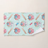 Terug naar School Elephant Pattern Bad Handdoek (Handdoek)