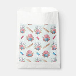 Terug naar School Elephant Pattern Bedankzakje