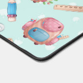 Terug naar School Elephant Pattern Bureaumat (Hoek)