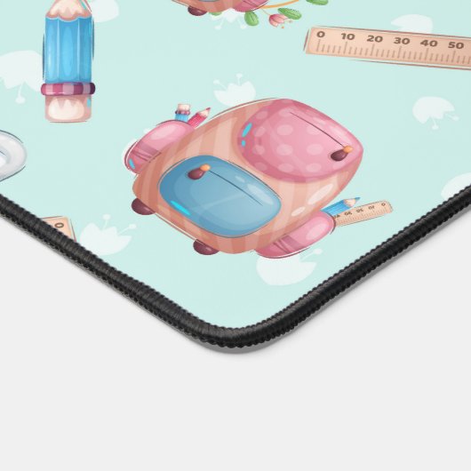 Terug naar School Elephant Pattern Bureaumat (Hoek)