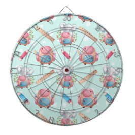 Terug naar School Elephant Pattern Dartbord