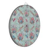 Terug naar School Elephant Pattern Dartbord (Voorkant Links)