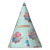 Terug naar School Elephant Pattern Feesthoedjes (Rechts)