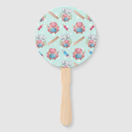 Terug naar School Elephant Pattern Handwaaier