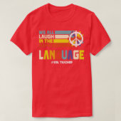 Terug naar school ESL-leraar ESOL-student op de ee T-shirt (Design voorkant)