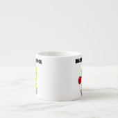 Terug naar school espresso kop (Voorkant)