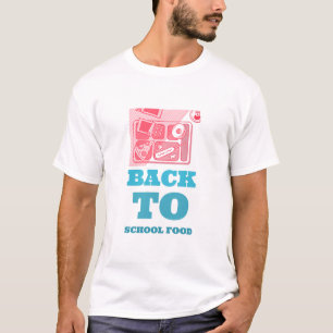 Terug naar school Eten-school Lunch Break T-shirt