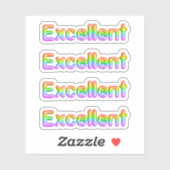 Terug naar School "Excellent" Stickers (Vel)