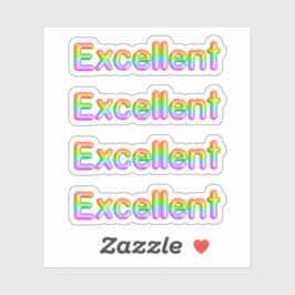 Terug naar School "Excellent" Stickers