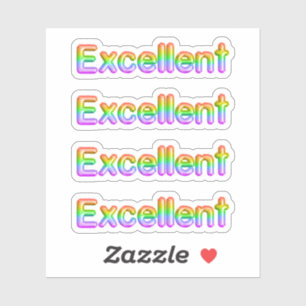 Terug naar School "Excellent" Stickers
