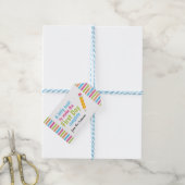 Terug naar School First Day Treat voor studenten Cadeaulabel (Met Touw)