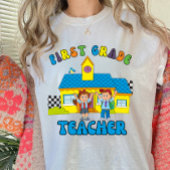 Terug naar School First Grade Teacher T-shirt