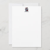 Terug naar School Flat Wenskaart Kaart (Achterkant)