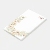 Terug naar School Floral Post-it® Notes (Schuin)